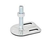 J.W. Winco JW Winco GN 42-80-3/4X10-125-G3-UK Leveling Feet 42-80-3/4X10-125-G3-UK